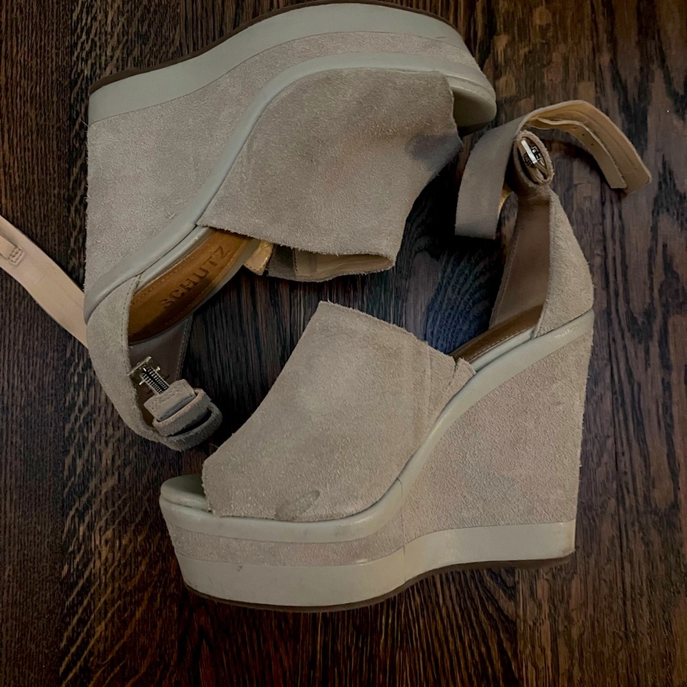 Schutz wedge Heels